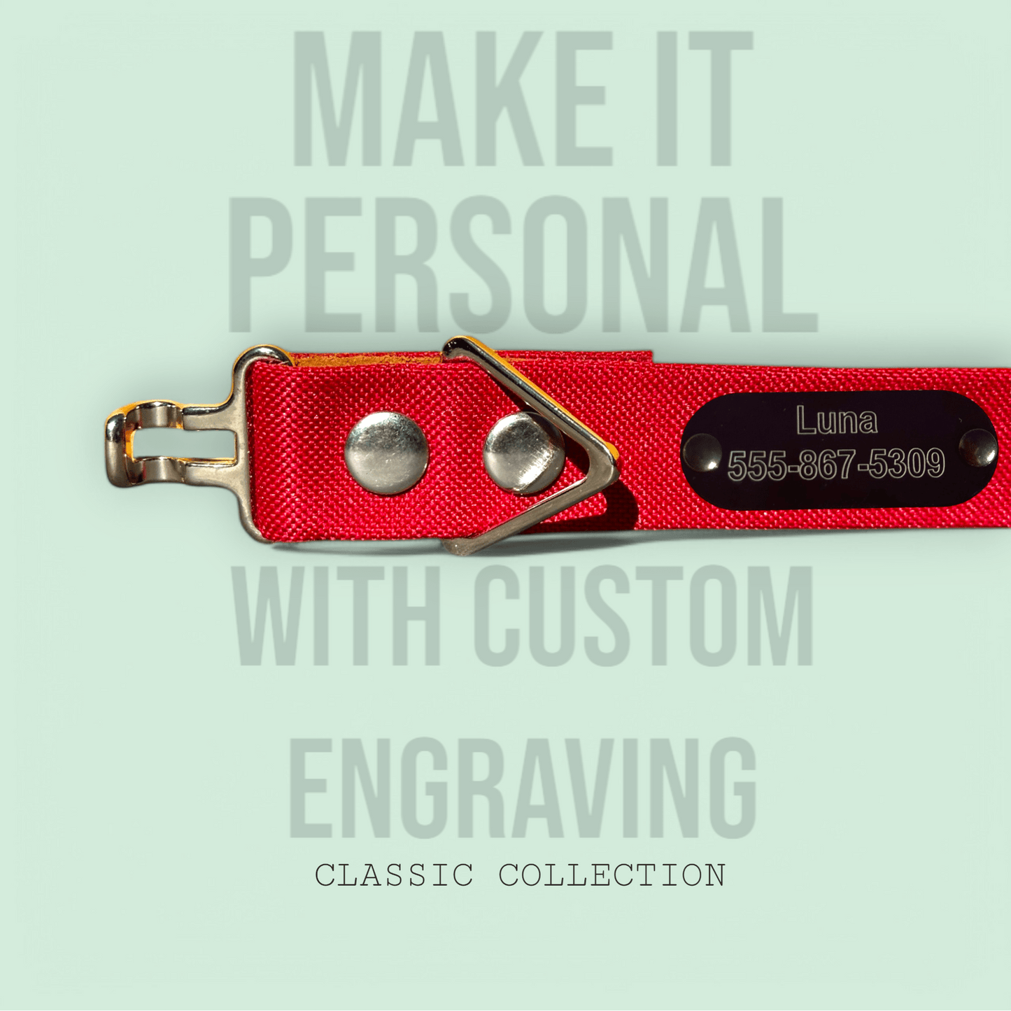 Burgundy - Classic Collar - hundhaus.dog