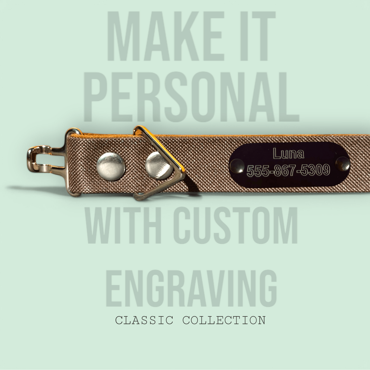 Coffee Brown - Classic Collar - hundhaus.dog