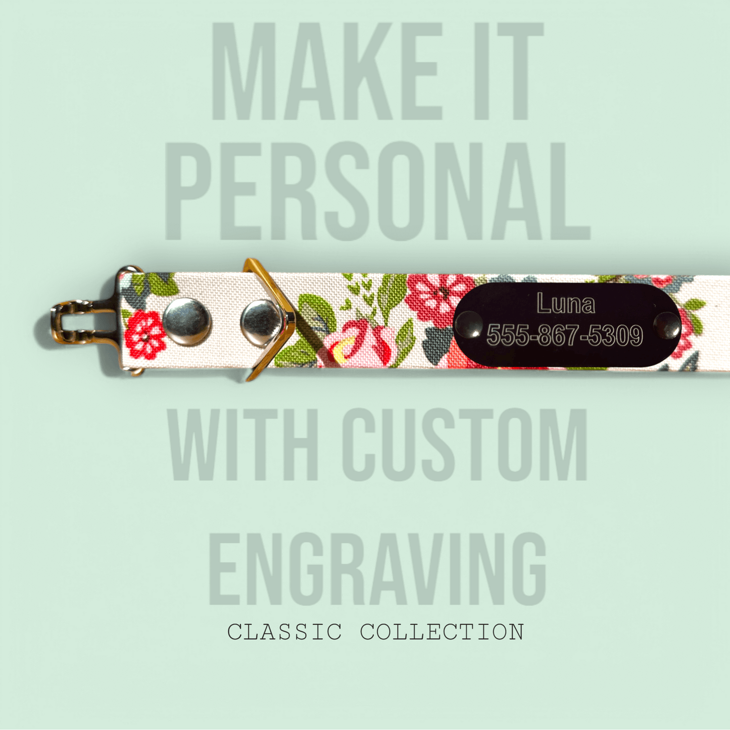 Garden Bloom - Classic Collar - hundhaus.dog