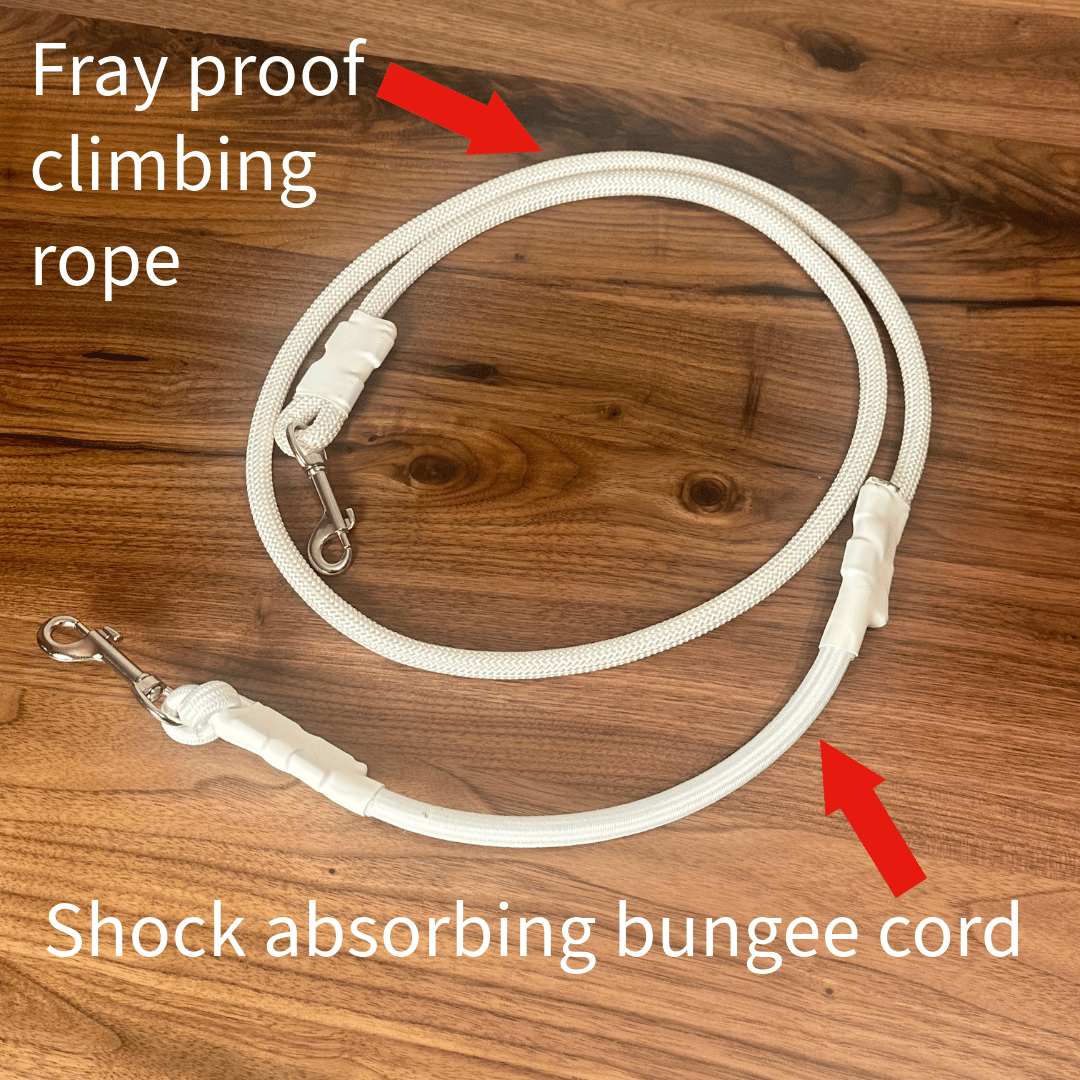 Hands - Free Dog Leash Belt with Rope & Waste Bag Holder - hundhaus.dog