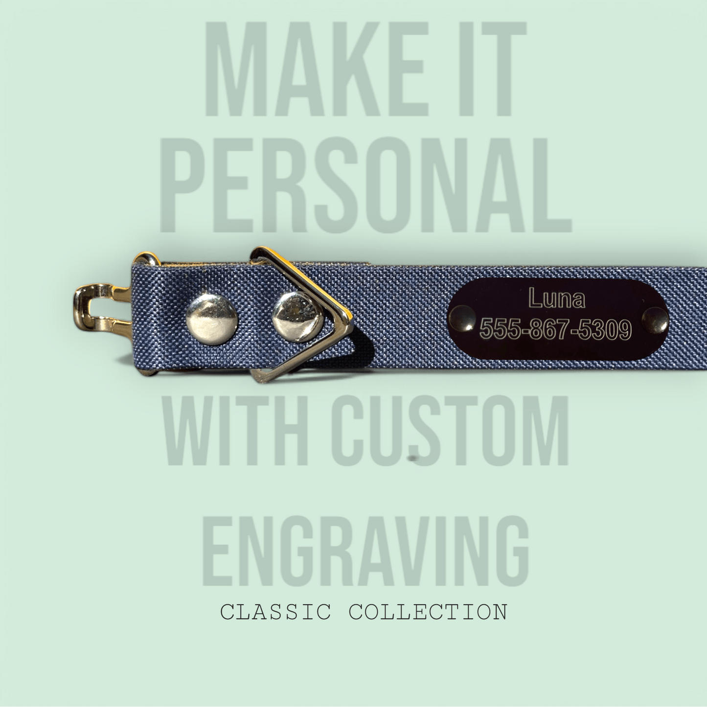Navy - Classic Collar - hundhaus.dog