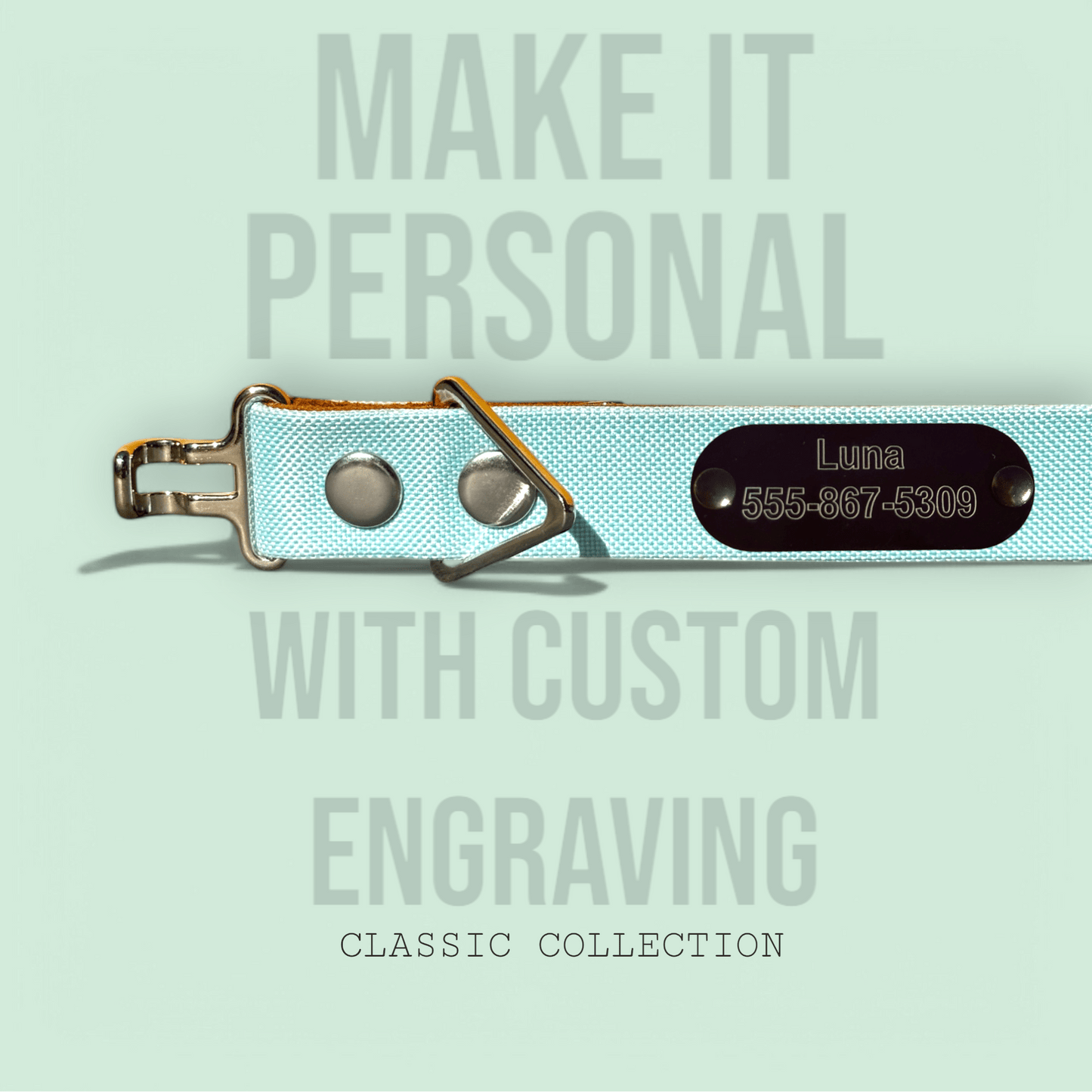 Sky Blue - Classic Collar - hundhaus.dog