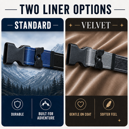 Rugged Fi-Compatible Dog Collar by HÜND HAUS, dog collar handmade in Denver