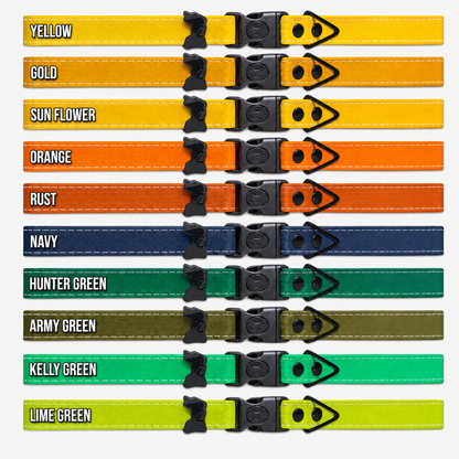 Rugged waterproof canvas odor-resistant dog collar