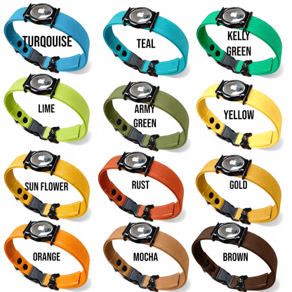 AirTag trackable dog collar - Rugged Edition - hundhaus.dog