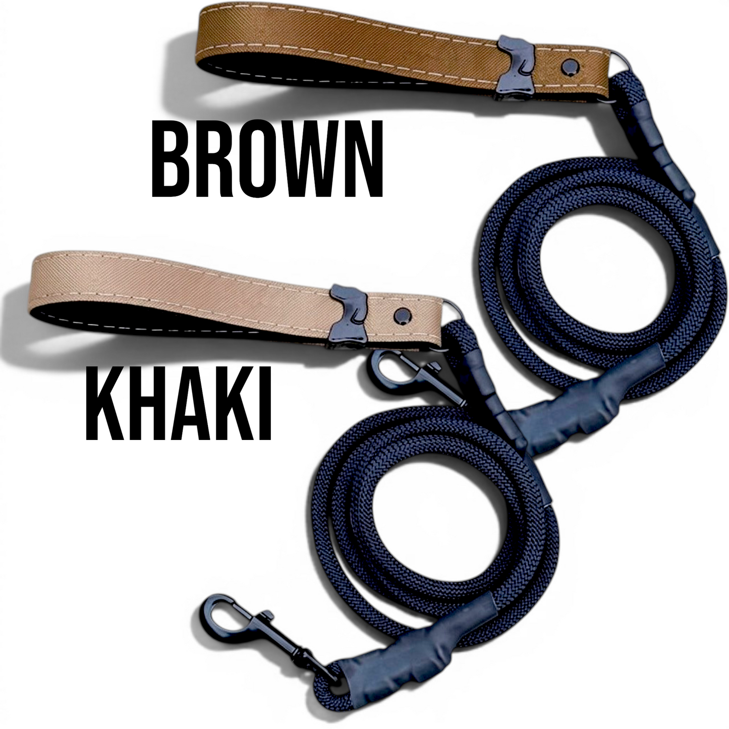 Rugged Collection Leashes by HÜND HAUS, dog leash handmade in Denver
