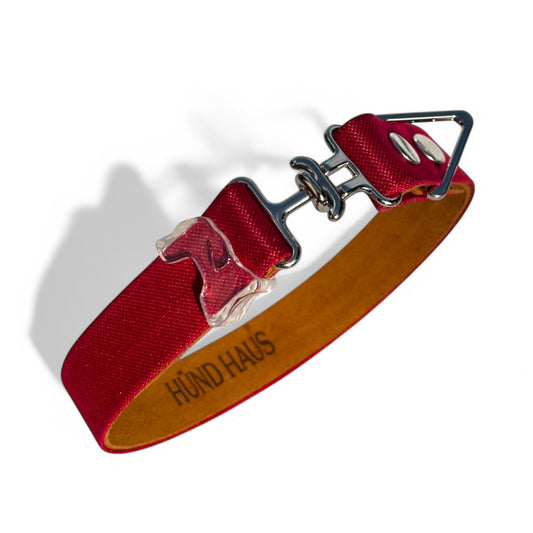 Burgundy - Classic Collar - hundhaus.dog