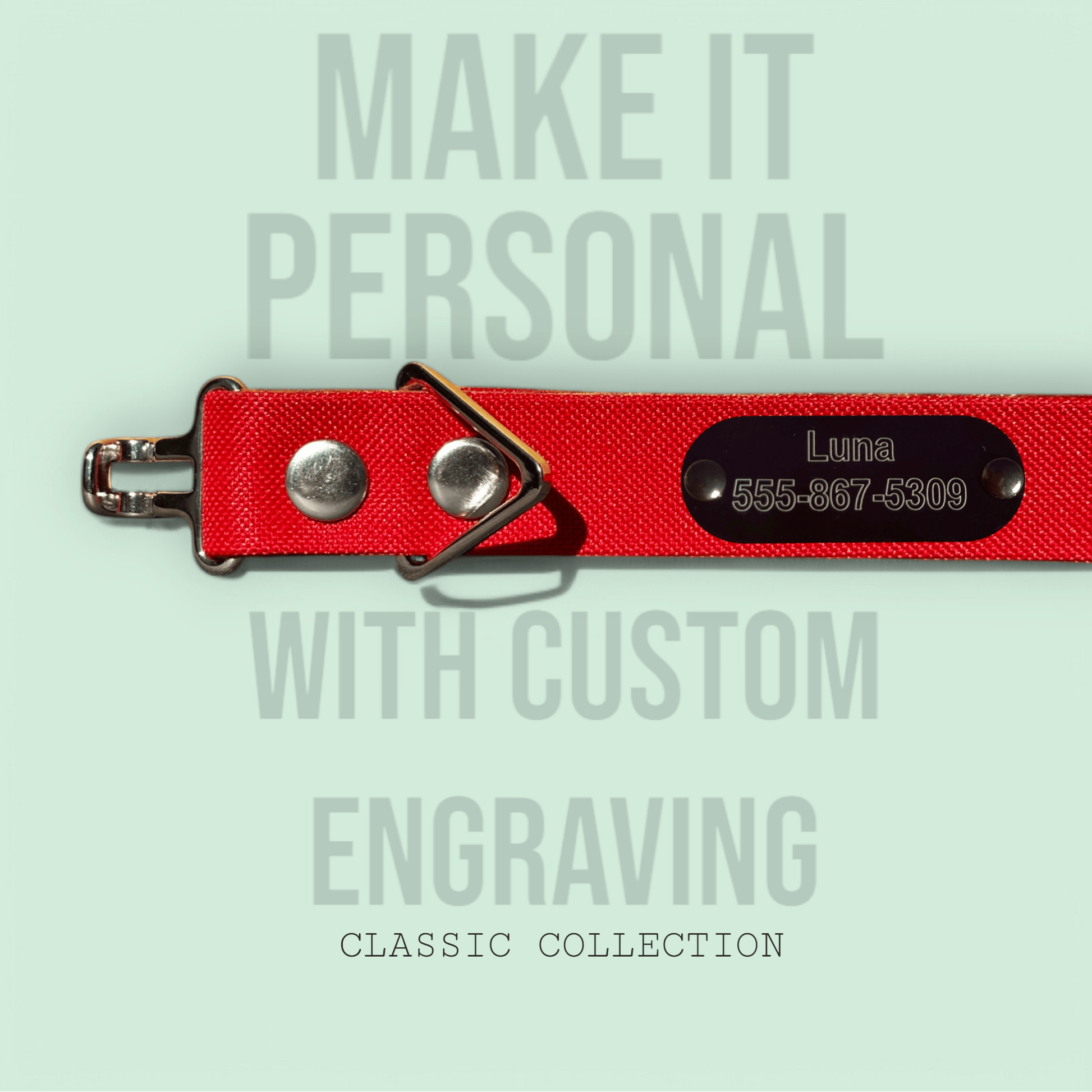 Crimson - Classic Collar - hundhaus.dog
