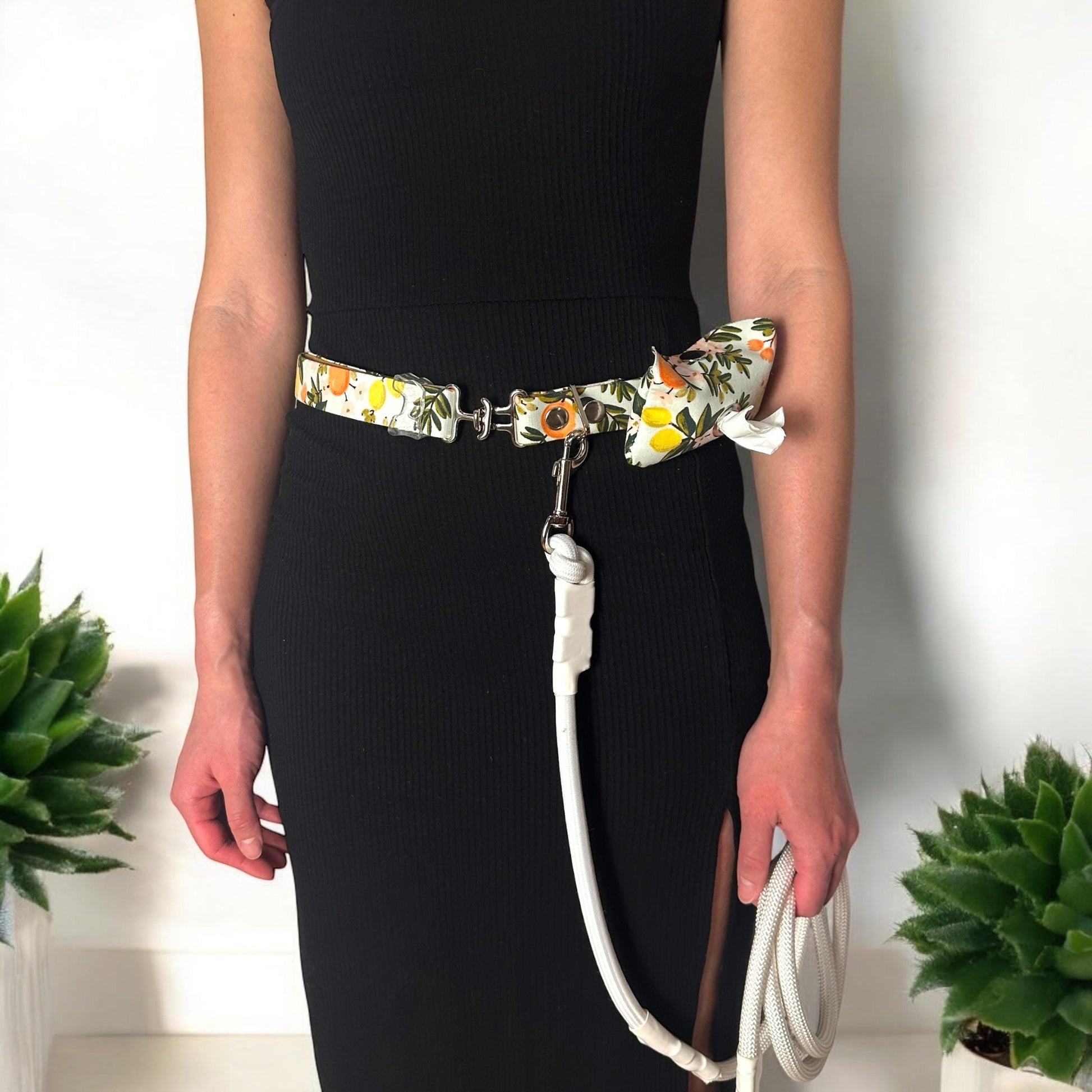 Hands - Free Dog Leash Belt with Rope & Waste Bag Holder - hundhaus.dog