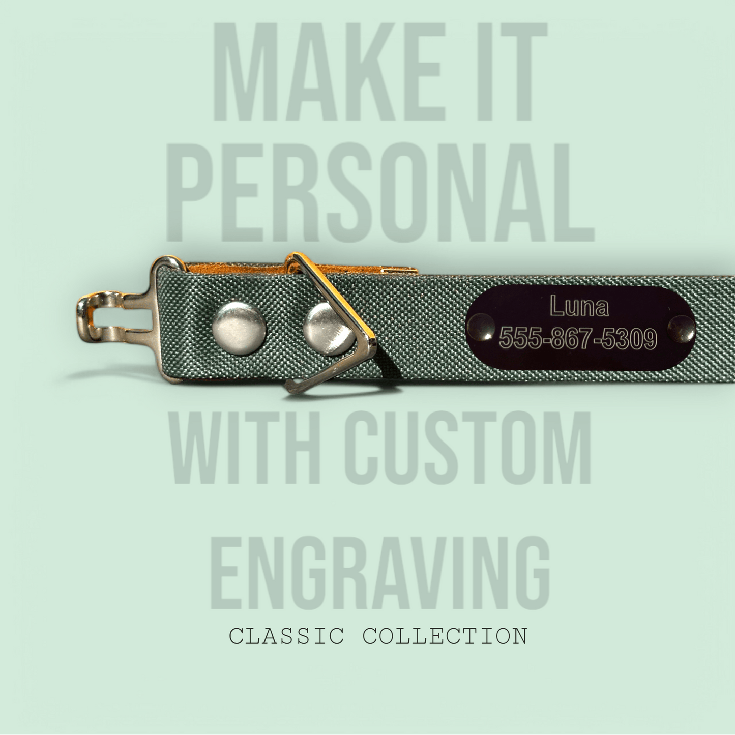 Hunter Green - Classic Collar - hundhaus.dog