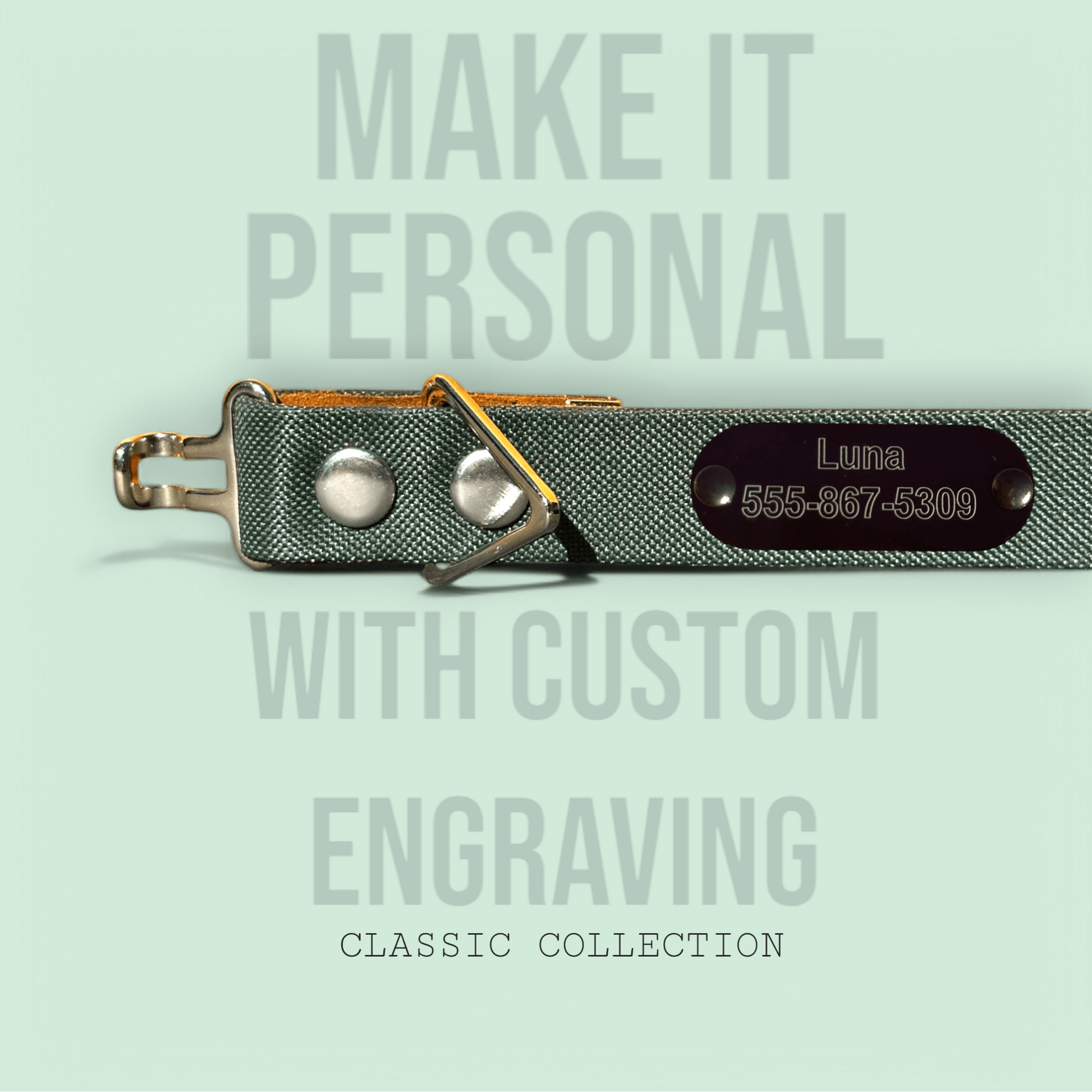 Hunter Green - Classic Collar - hundhaus.dog