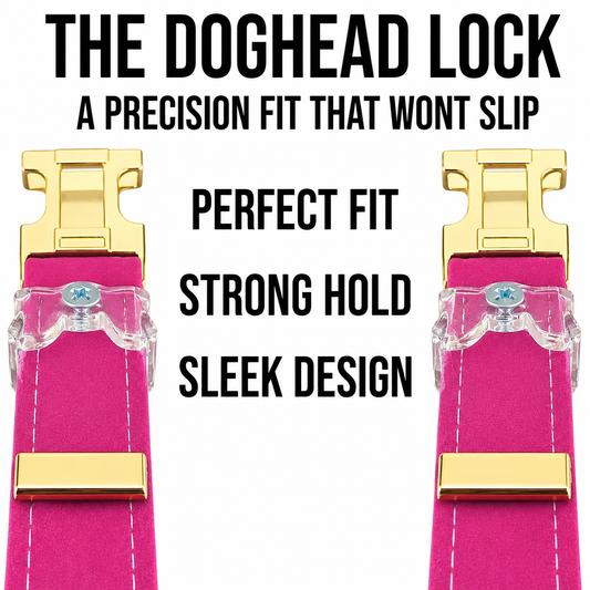 Luxe Velvet Dog Collar in Pink - hundhaus.dog