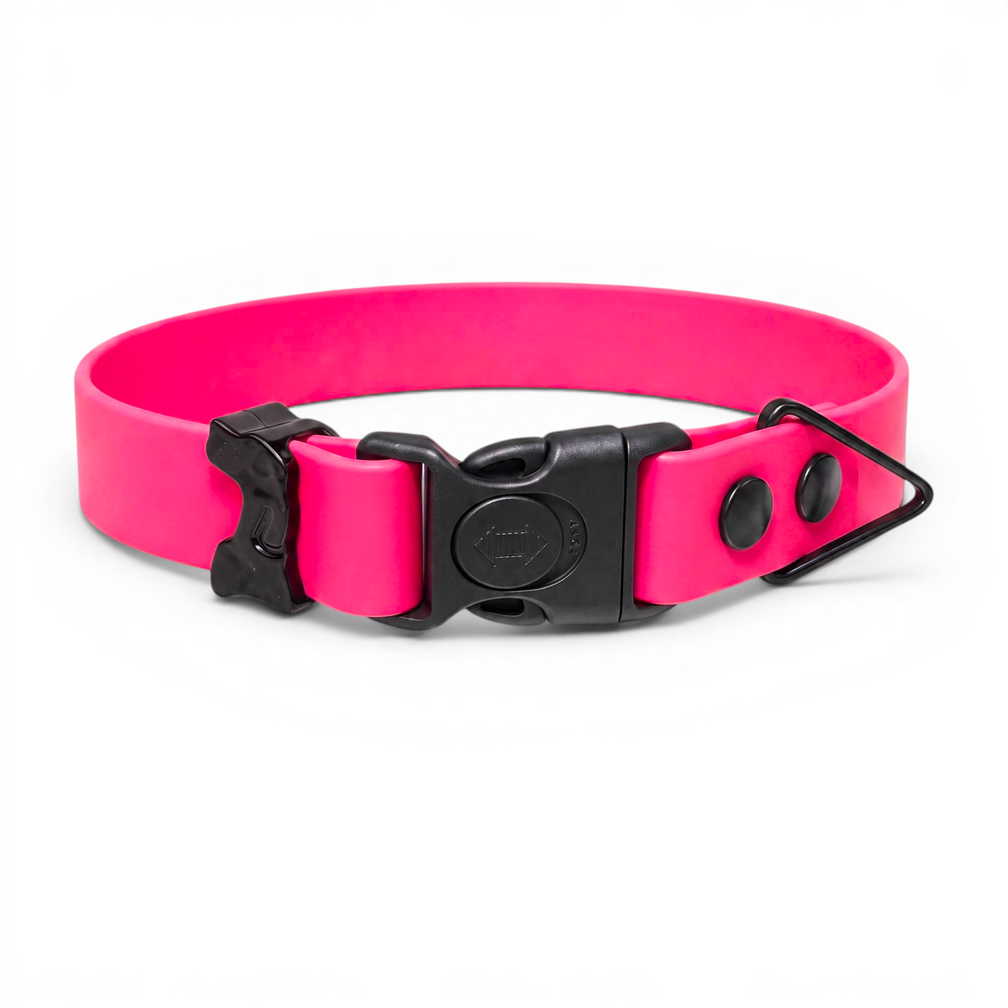Sport Waterproof Dog Collar in Hot Pink - hundhaus.dog