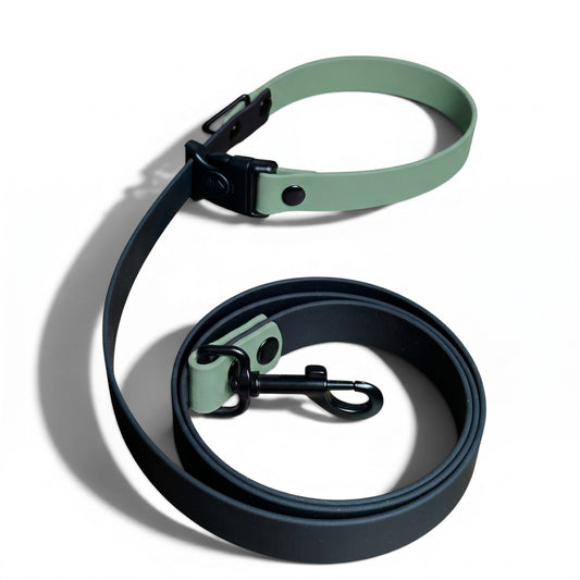 Sport Waterproof Dog Leash in Sage - hundhaus.dog