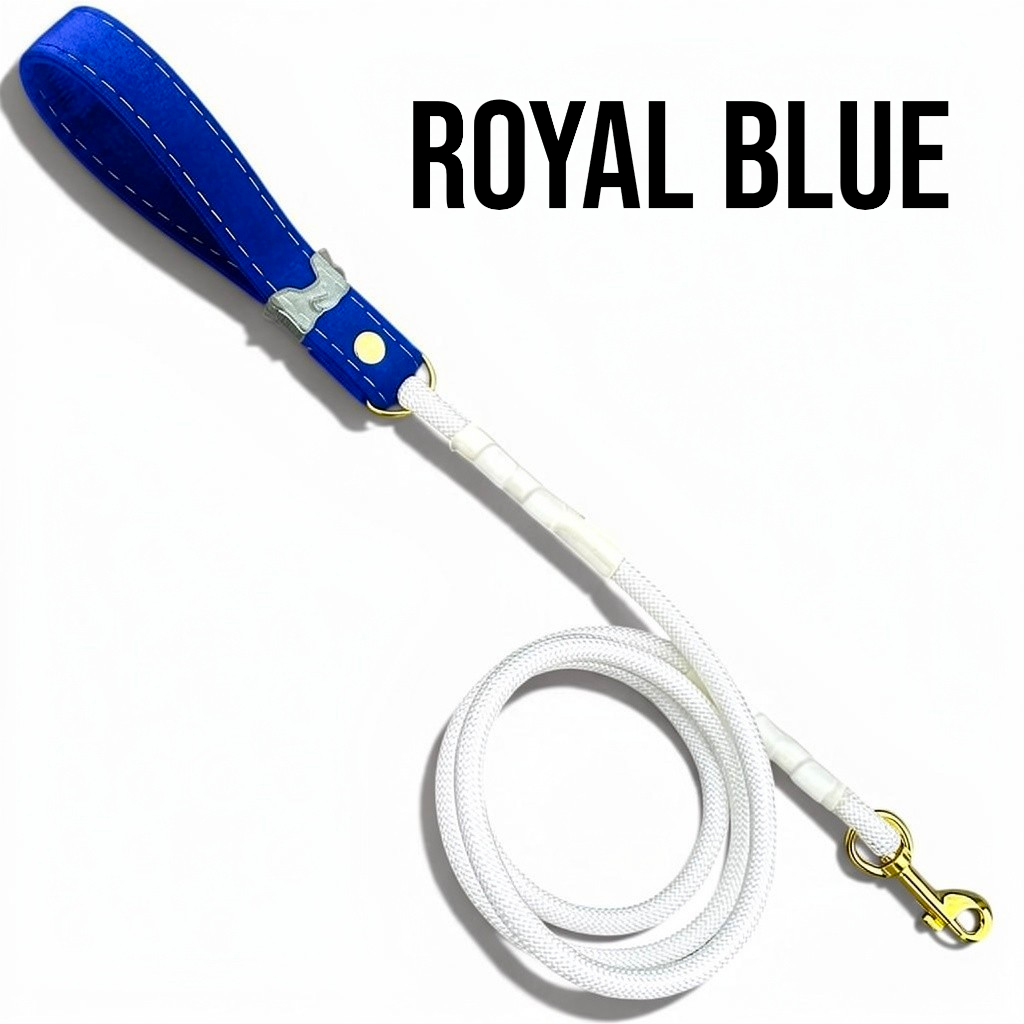Luxe Collection Leash in Royal Blue - hundhaus.dog