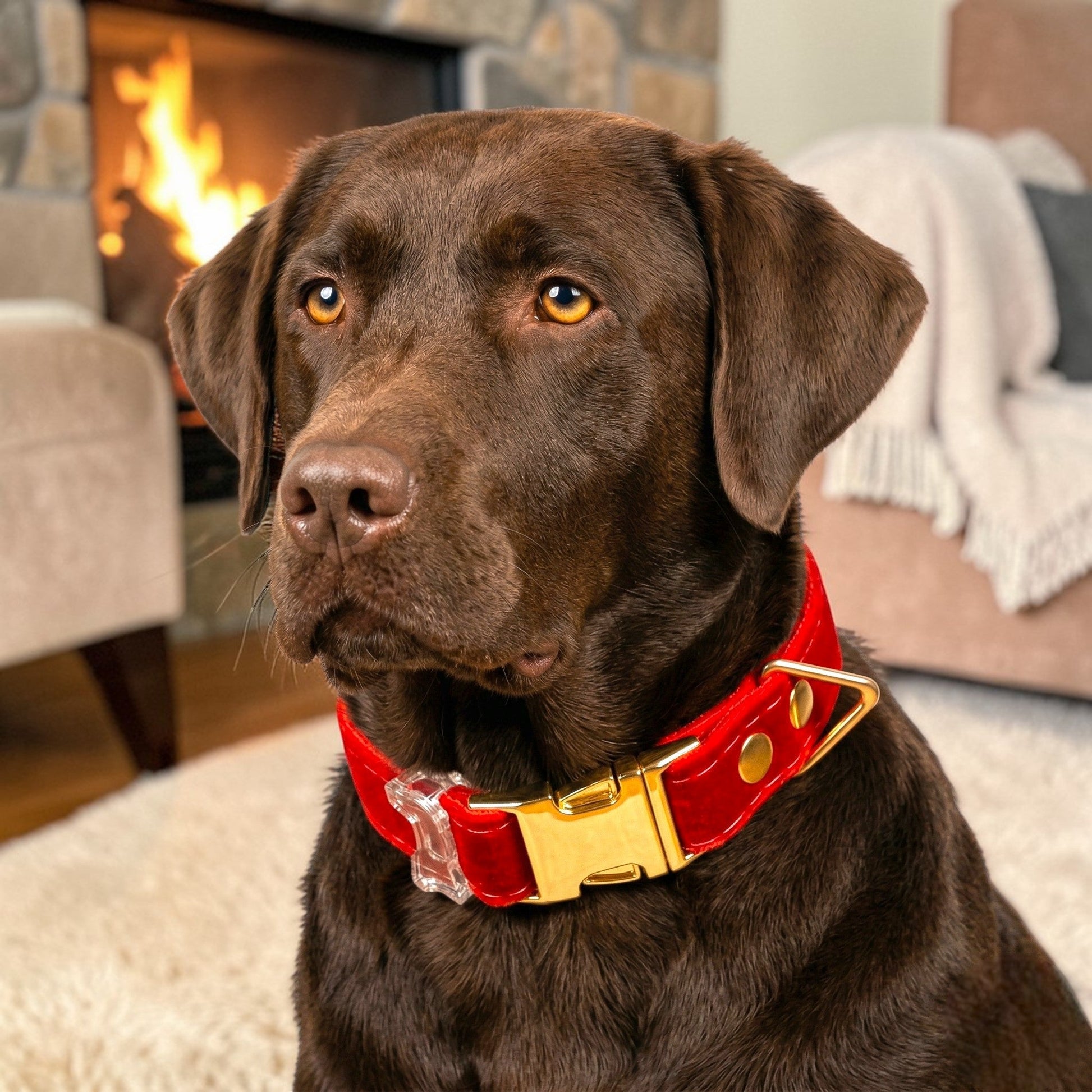 Luxe Collection AirTag dog collar