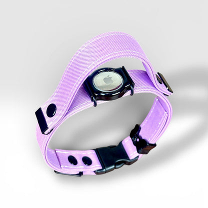 Rugged AirTag trackable dog collar - hundhaus.dog