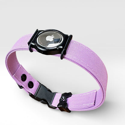 Rugged AirTag trackable dog collar - hundhaus.dog