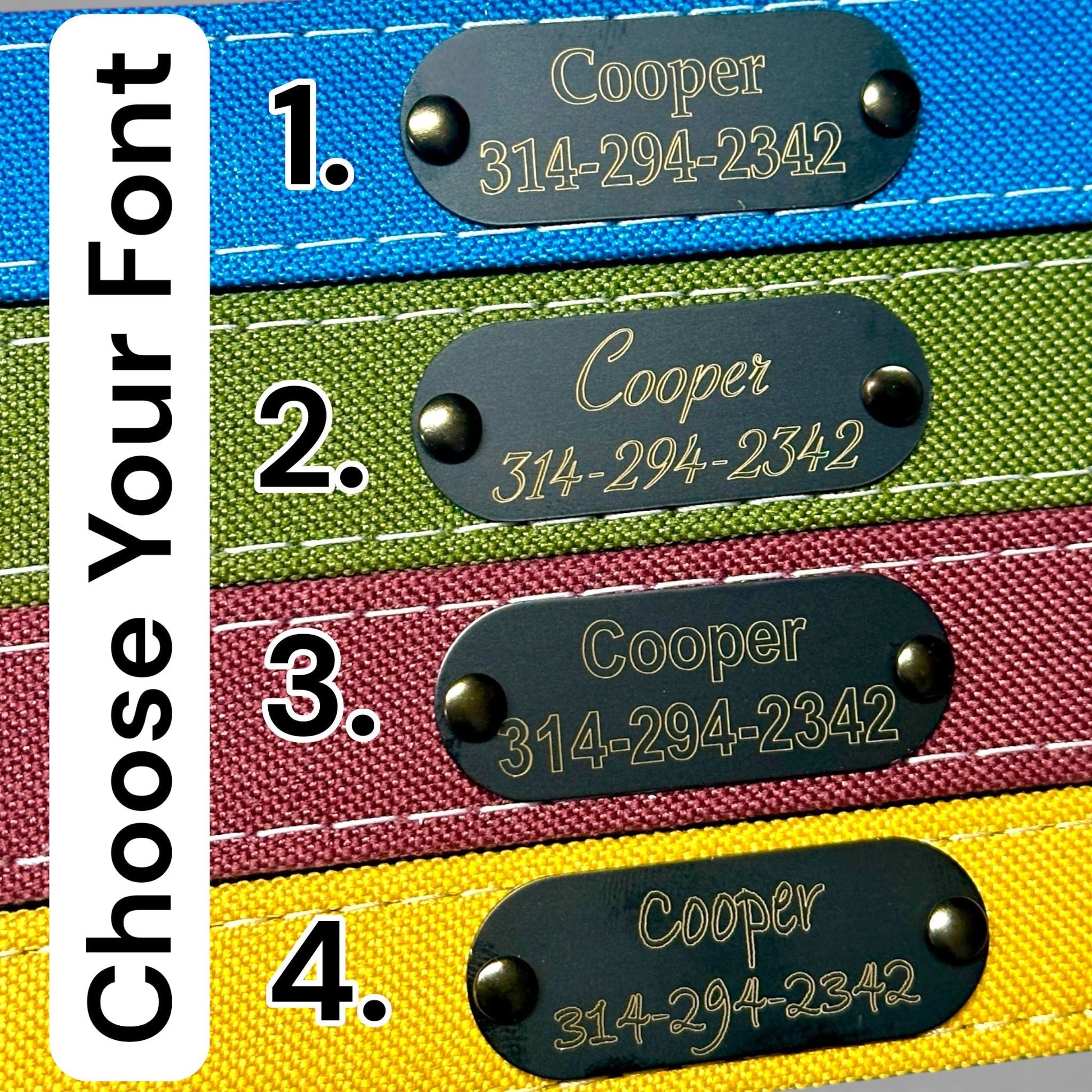 Rugged AirTag trackable dog collar - hundhaus.dog