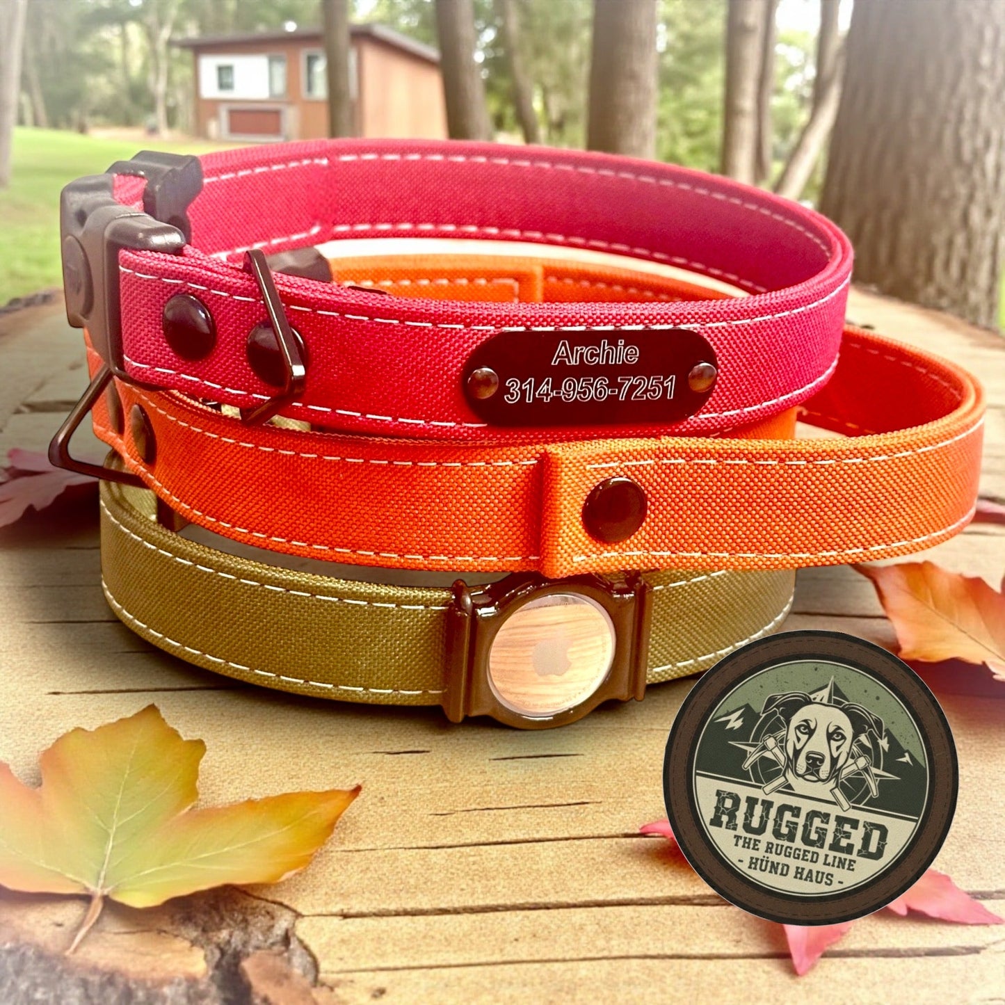 Rugged Collar Collection - hundhaus.dog
