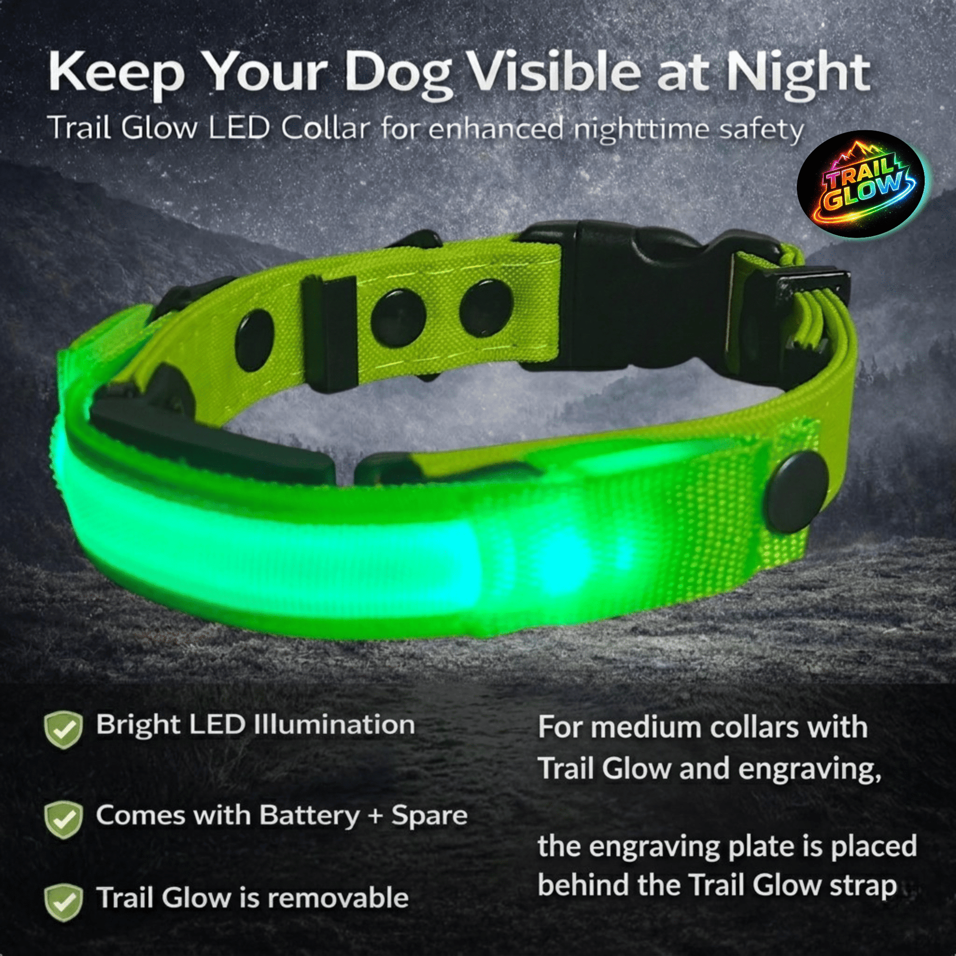 Rugged Fi - Compatible Dog Collar - hundhaus.dog