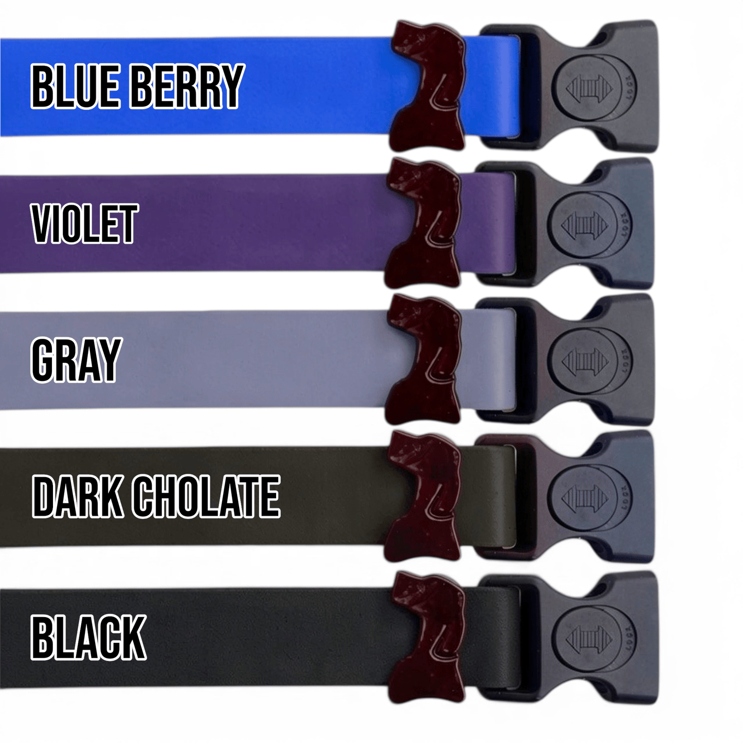 Sport Waterproof Dog Collar color option: Sky Blue