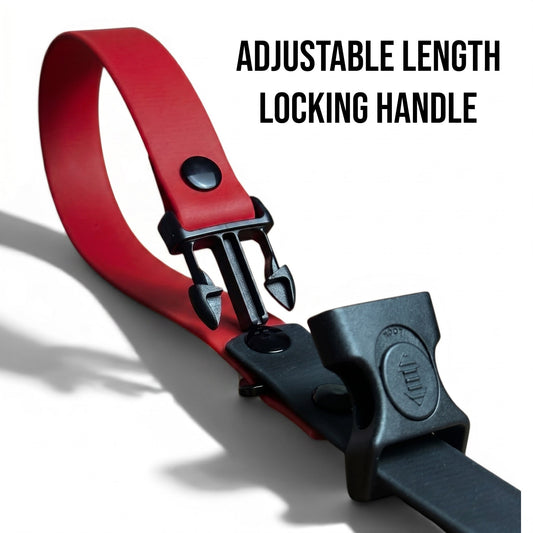Sport Waterproof Dog Leash - Cherry - hundhaus.dog